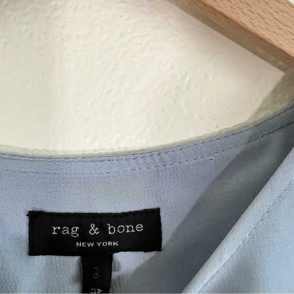 Rag & Bone Harper Fog Blouse S - Picture 3 of 7